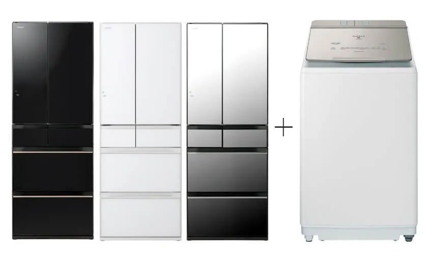 Hitachi R-HW620RS-XK/XW/X 416l Multi-door Fridge Hitachi BW-DX105FJ Top Loading Washer Dryer (Wash 10.5 kg / Dry 5.5kg)