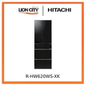 Hitachi R-HW620WS-XK/XW/X 617L Multi-Door Fridge