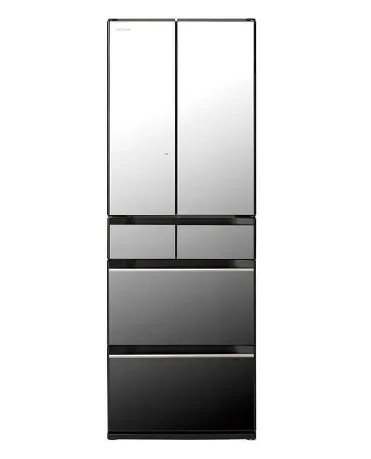 Hitachi R-HWS480KS-XN/X (Crystal Champagne/Mirror) Multi Door Refrigerator (500L)