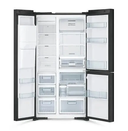 Hitachi R-MX700PMS0-MGW Side-by-side Refrigerator (569L)