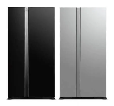 Hitachi R-SX700PMS0-GBK/GS 573L Side by Side Fridge   Hitachi BD-120XGV Front Load Washer AI Wash, Auto Dosing System, Inverter 12 kg, 1,600 RPM
