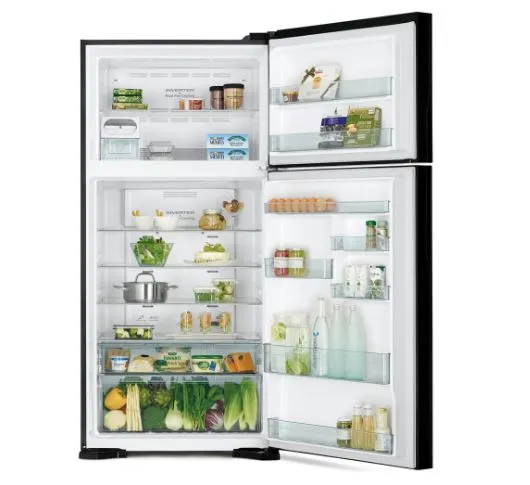 Hitachi R-VG690P7MS - GBK/GGR/GPW 550L Top Freezer Fridge