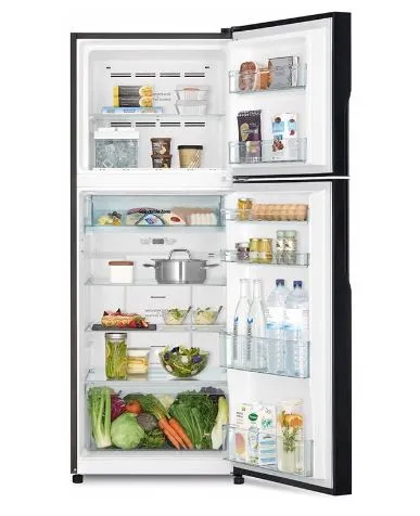 Hitachi R-VX450PMS9-BSL 366l 2 Door Fridge