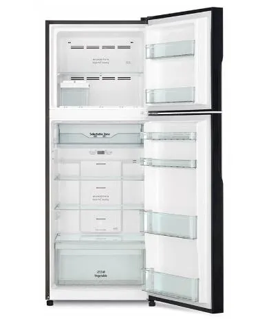 Hitachi R-VX450PMS9-BSL 366l 2 Door Fridge