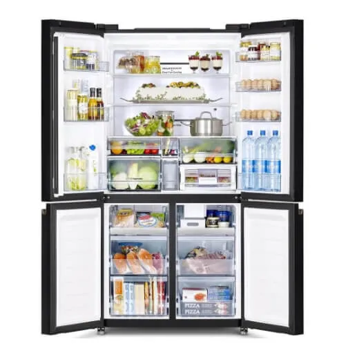 Hitachi R-WB640V0MS-GBK/GS French Bottom Freezer Deluxe 569L