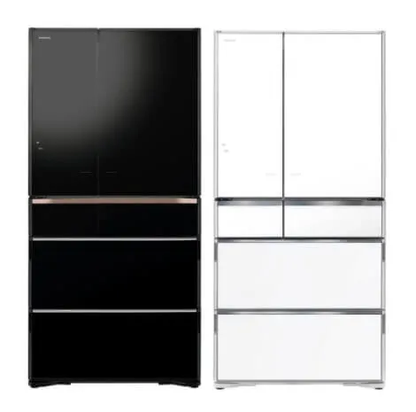 Hitachi R-WXC740KS-XK/XW 572L Smart Multi-door Fridge Hitachi BD-SG100CJ 10kg Front Load Washer Dryer