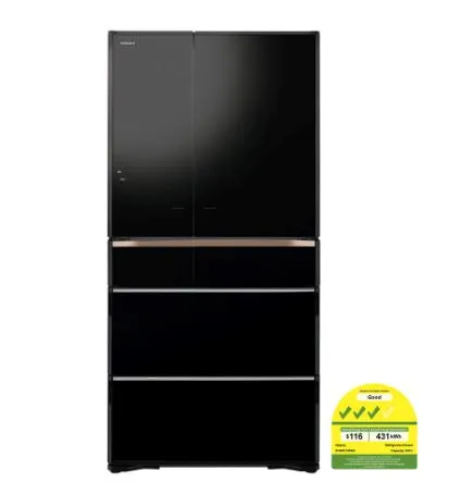 Hitachi R-WXC740KS-XK/XW 572L Smart Multi-door Fridge