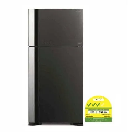 Hitachi RVG695P9MSX - GBK BIG-2 Glass Door Inverter Refrigerator