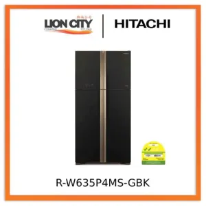 Hitachi RW635P4MS-GBK InverterBigFrench4-door Refrigerator
