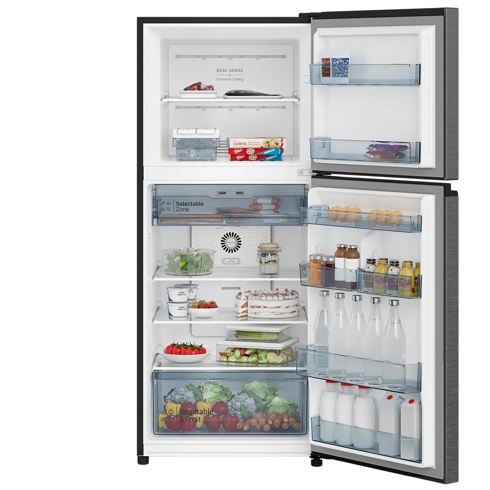 HRTN6379S 344L 2-DOOR FRIDGE