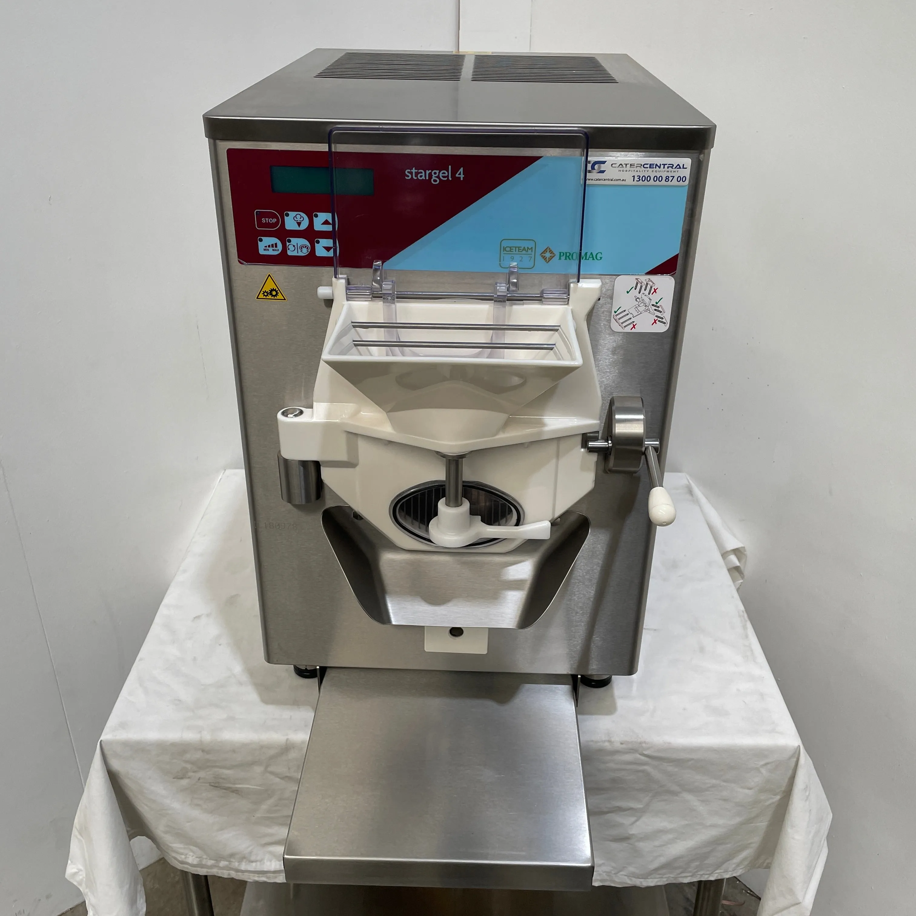 IceTeam 1927 Stargel 4 Counter-Top Batch Freezer - 819415