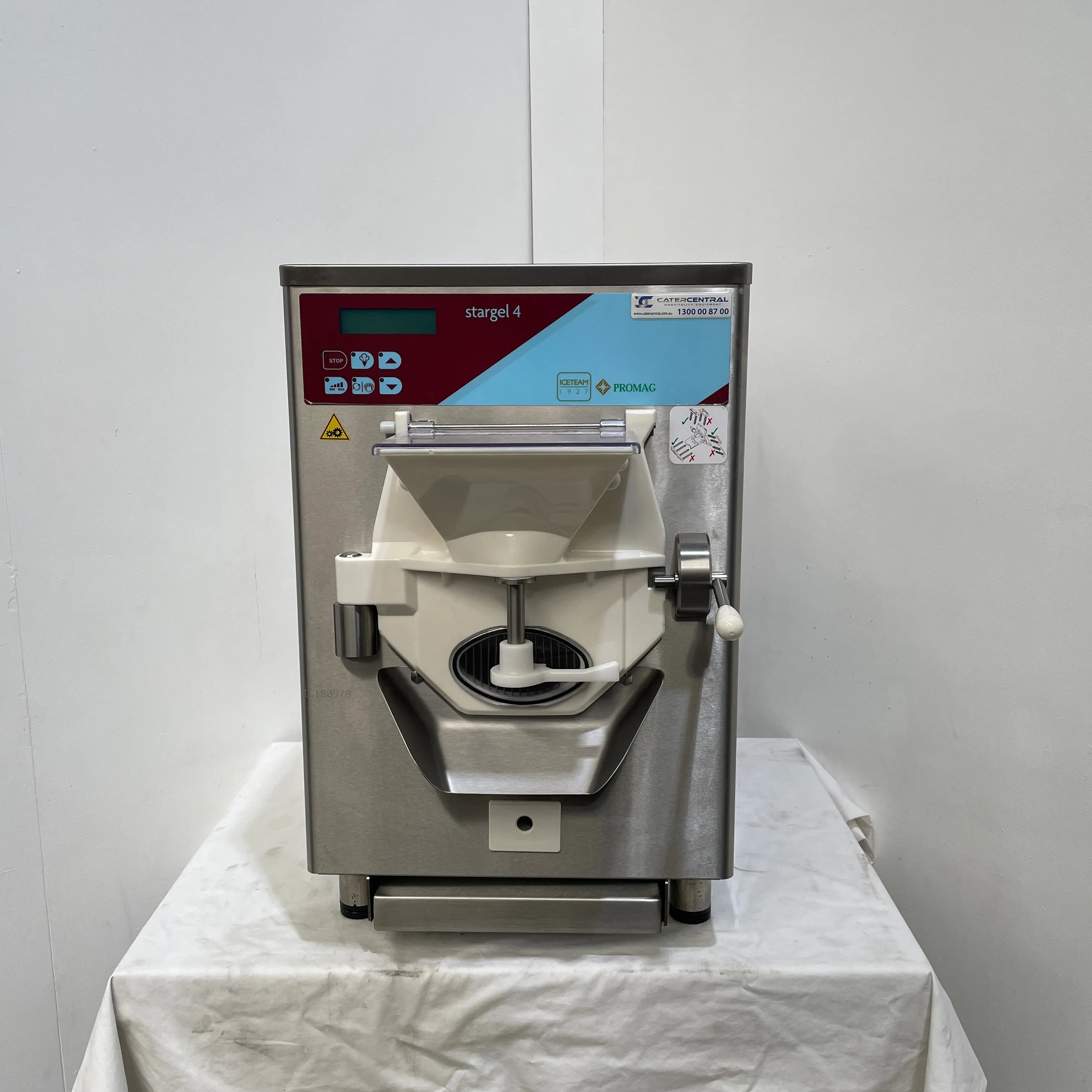 IceTeam 1927 Stargel 4 Counter-Top Batch Freezer - 819415