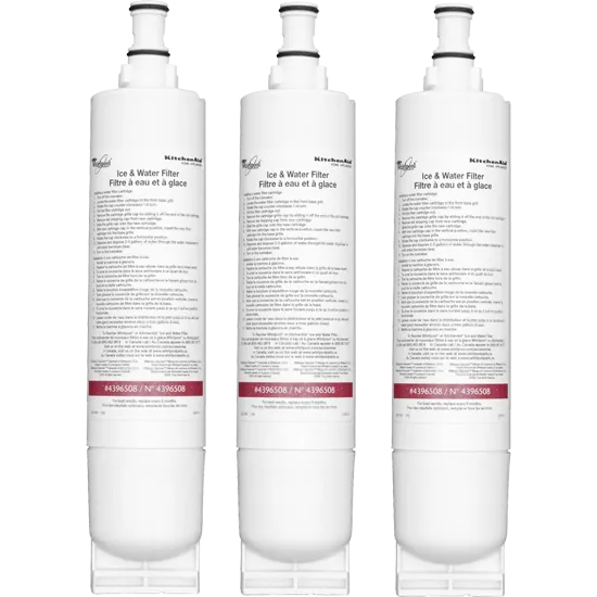 Jennair 4396508T Refrigerator Water Filter- In The Grille Turn (3 Pack)