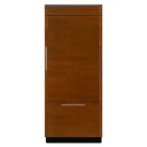 Jennair JB36NXFXRW White Trim/Panel Ready Jenn-Air Integrated Built-In Bottom-Freezer Refrigerator, 36"