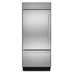 Jennair JB36SSFXLA Stainless Steel Jenn-Air Built-In Bottom Mount Refrigerator With Left-Hand Door Swing, 36"