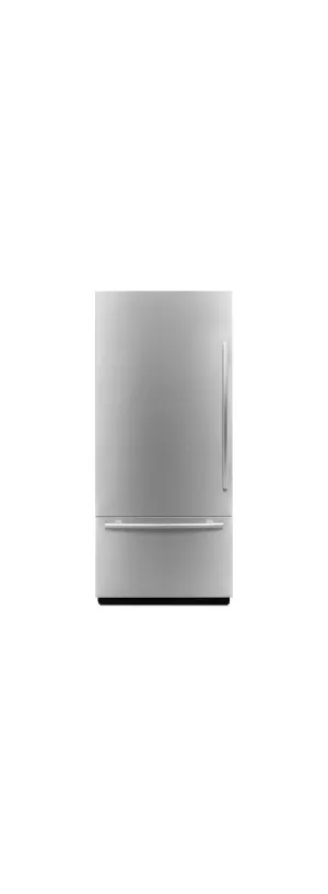 Jennair JBBFL36NHS Euro-Style 36" Fully Integrated Built-In Bottom-Freezer Left-Hand Door Swing Stainless Steel