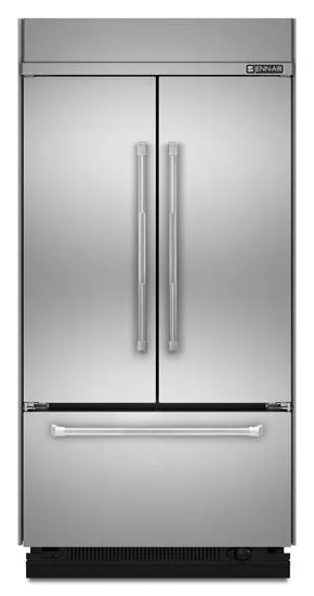 Jennair JF42PPFXDB 42" Pro-Style Built-In French Door Bottom Mount Refrigerator