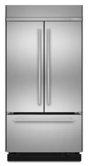 Jennair JF42SEFXDB 42" Euro-Style Built-In French Door Bottom Mount Refrigerator
