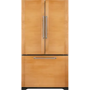 Jennair JFC2290VTB Cabinet Depth French Door Refrigerator With Internal Dispenser, 72"(H)