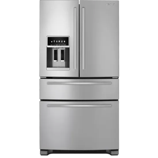 Jennair JFX2597AEM Standard-Depth French Door Refrigerator With External Dispenser, 69"(H)