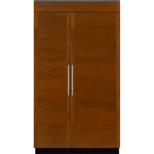 Jennair JS48NXFXDW Integrated Built-In Side-By-Side Refrigerator, 48"