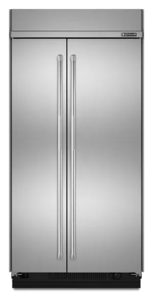Jennair JS48PPFXDB 48" Pro-Style Built-In Side-By-Side Non-Dispenser Refrigerator