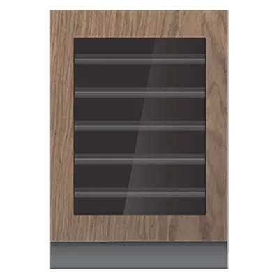 Jennair JUBFL242HX Panel-Ready 24" Built-In Undercounter Beverage Center, Left Swing