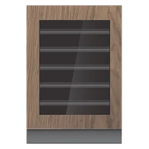 Jennair JUBFL242HX Panel-Ready 24" Built-In Undercounter Beverage Center, Left Swing