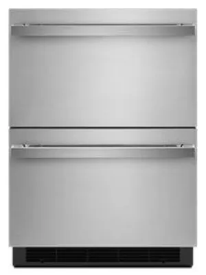 Jennair JUCFP242HM Noir 24" Double Drawer Refrigerator/Freezer