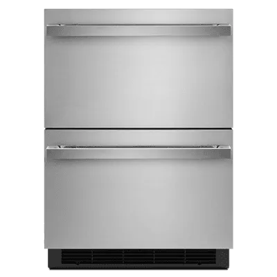 Jennair JUDFP242HM Noir 24" Double-Refrigerator Drawers