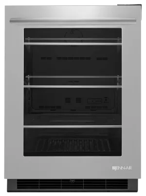 Jennair JUG24FLERS Euro-Style 24" Under Counter Refrigerator Stainless Steel