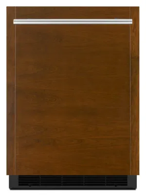 Jennair JURFL242HX Panel-Ready 24" Under Counter Solid Door Refrigerator, Left Swing