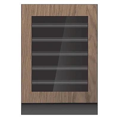 Jennair JUWFR242HX Panel-Ready 24" Built-In Undercounter Wine Cellar - Right Swing