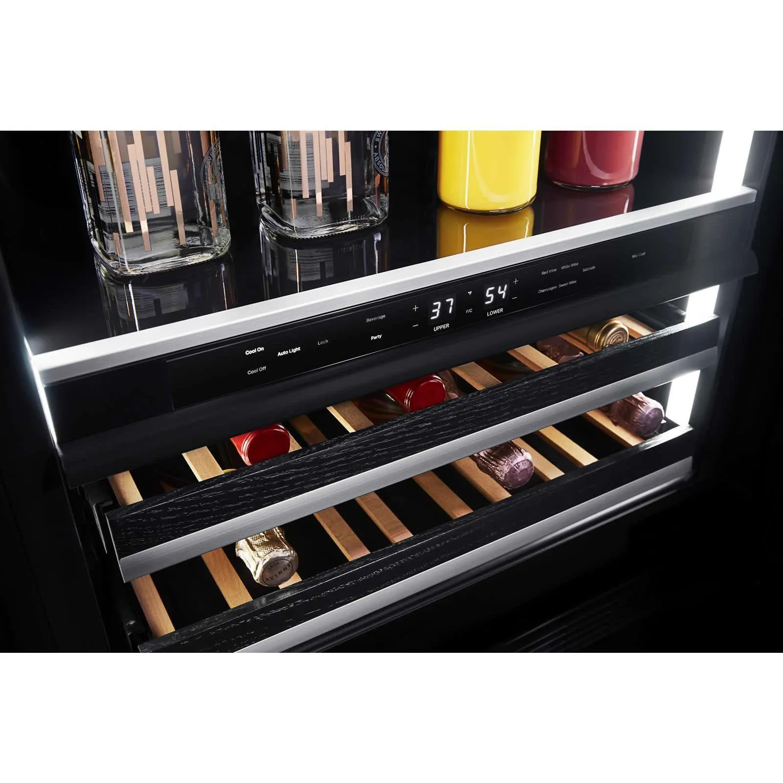 JennAir NOIR Built-in Undercounter Beverage Center JUBFR242HM