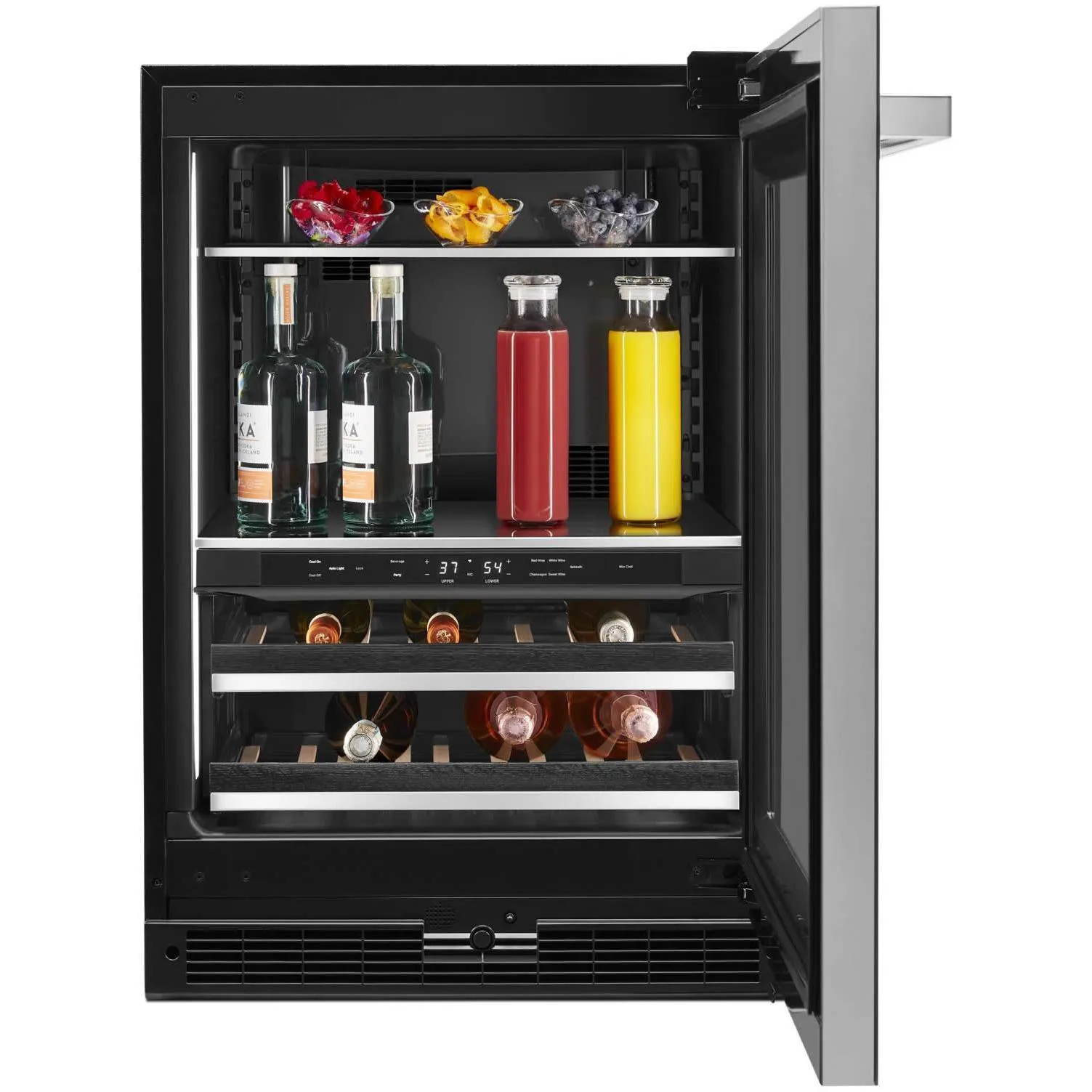 JennAir NOIR Built-in Undercounter Beverage Center JUBFR242HM