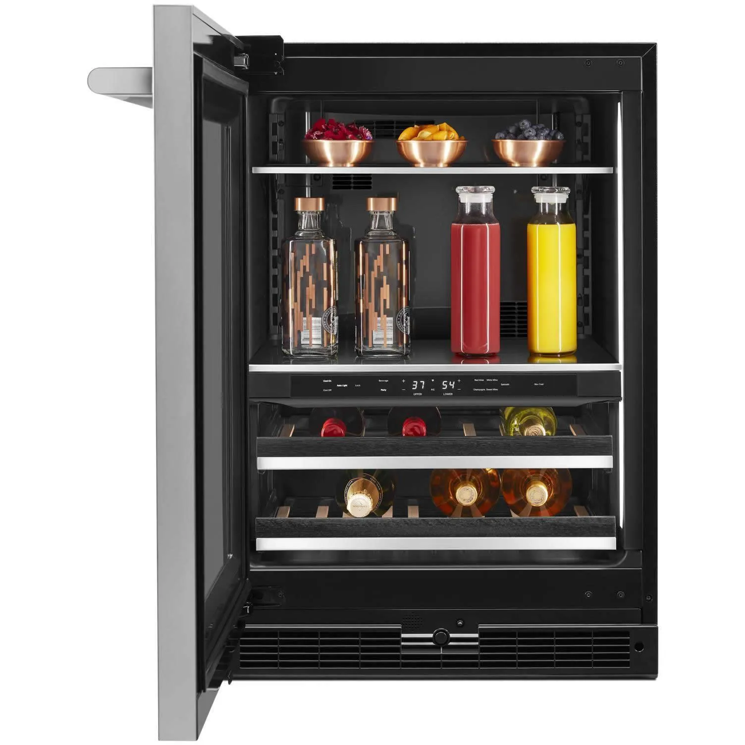 JennAir RISE Built-in Undercounter Beverage Center JUBFL242HL