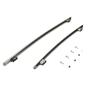 Jennair W10250638 Sxs Refrigerator Euro Style Handle Kit, Stainless Steel