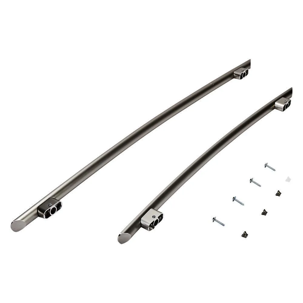 Jennair W10250638 Sxs Refrigerator Euro Style Handle Kit, Stainless Steel