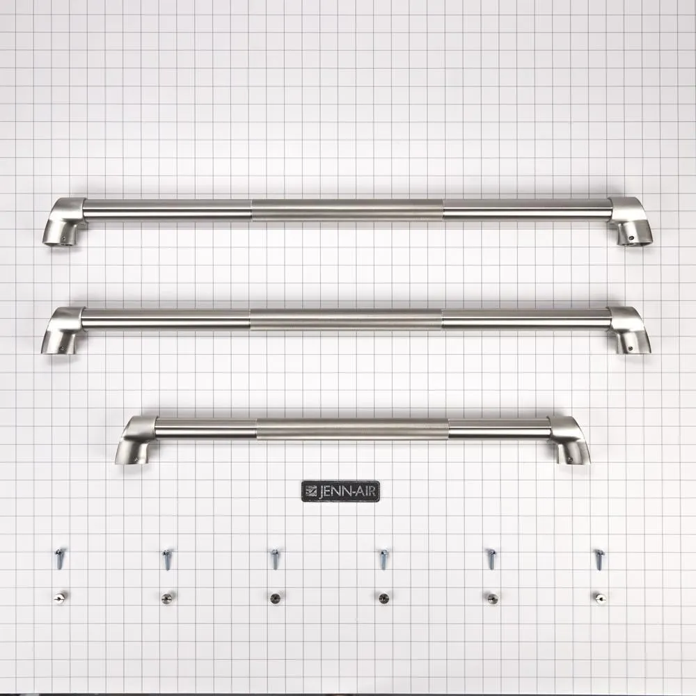 Jennair W10745429 Pro Style Refrigerator Handle Kit, Stainless Steel