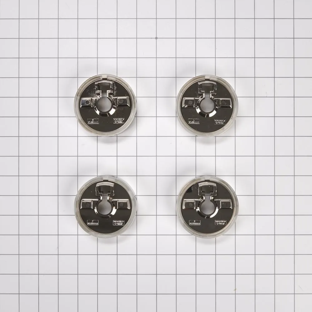 Jennair W11323062 Range Chrome Knob Bezel, Surface/Grille