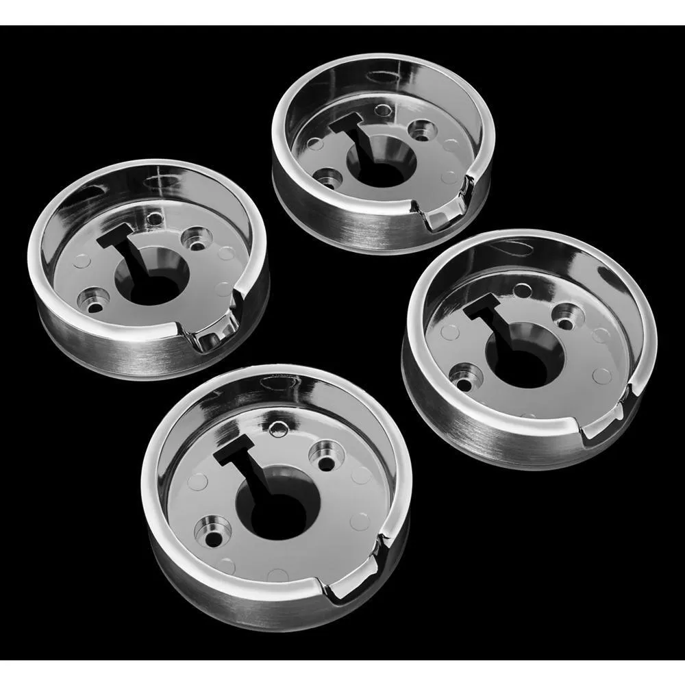 Jennair W11323062 Range Chrome Knob Bezel, Surface/Grille