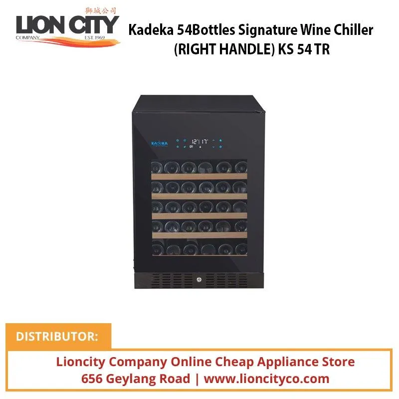 Kadeka 54Bottles Signature Wine Chiller (RIGHT HANDLE) KS54TR