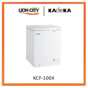 Kadeka KCF-100X X-Series Single Door Chest Freezer 100 L