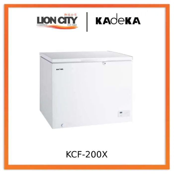 Kadeka KCF200X Chest Frezzer 200L