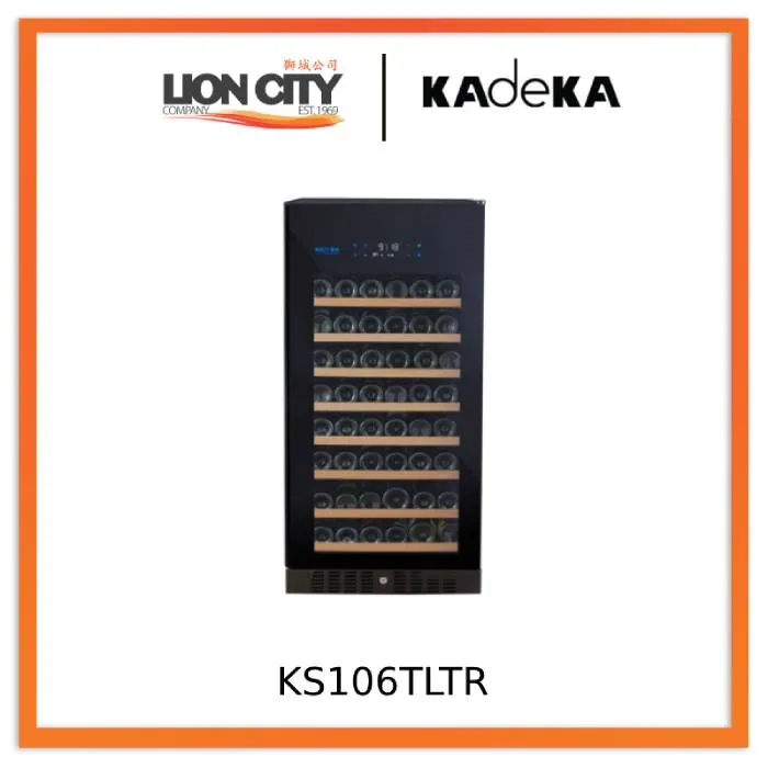 KADEKA KS106TLTR Signature Series 106 Bottle Wine Chiller
