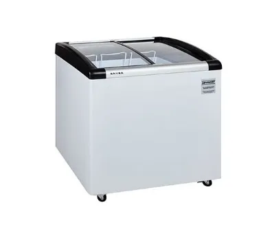 Kadeka KSF-180W Curved Glass Ice Cream Freezer