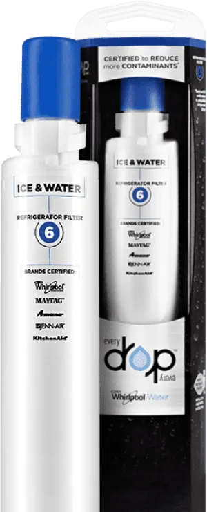 Kitchenaid EDR6D1 Everydrop Ice & Water Refrigerator Filter 6