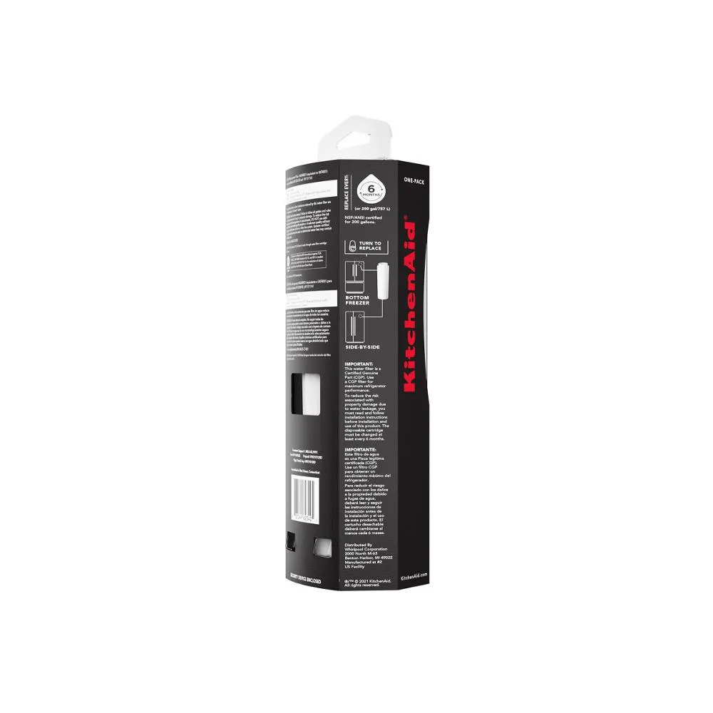 Kitchenaid KAD4RXD1 Kitchenaid Refrigerator Water Filter 4 - Kad4Rxd1 (Pack Of 1)