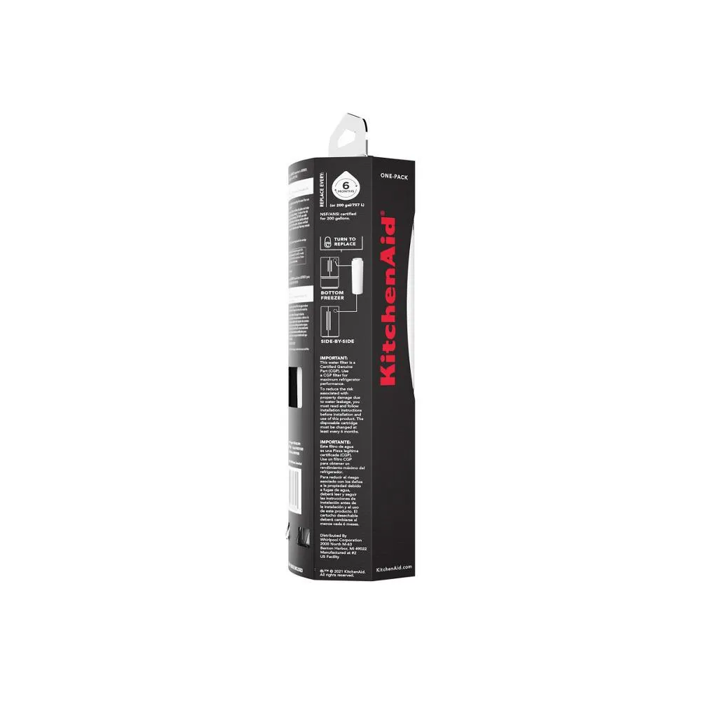 Kitchenaid KAD4RXD1 Kitchenaid Refrigerator Water Filter 4 - Kad4Rxd1 (Pack Of 1)