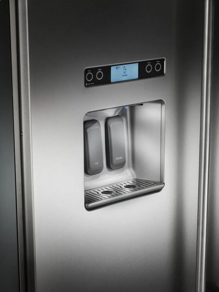Kitchenaid KBSD618ESS 29.5 Cu. Ft 48-Inch Width Built-In Side By Side Refrigerator - Stainless Steel